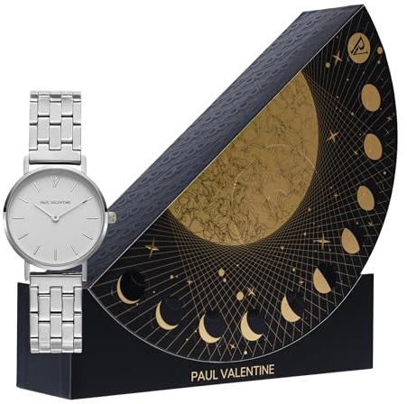 PAUL VALENTINE - MOON Geschenkbox 2025 für Frauen mit tollen Überraschungen - Geschenkset mit Edelstahlschmuck für Damen – Hochwertig & für jeden Anlass