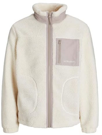 JACK & JONES Chaqueta de piel de peluche para hombre, Atmosphere., L