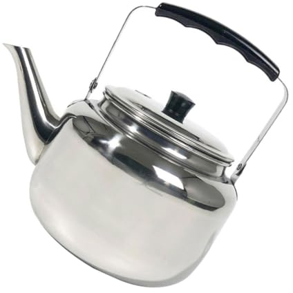 IMIKEYA Teiera In Acciaio Inox Teiera Classica Con Fischio Teiera Bollitore Di Acqua Caldaia Di Acqua Caldaia Giapponese Con Infusore Pentole