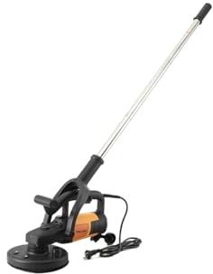Cozyel Betonschleifer 3800W Motor | Langer Handgriff | Inkl. 180mm Diamantschleiftopf | 0-6000 RPM, M14, 6 Geschwindigkeit | Betonfräse Sanierungsfräse Mauerfräse Putzfräse mit Absaughaube