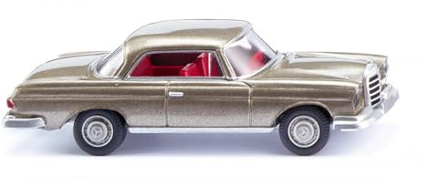 Wiking 014604 H0 PKW Modell Mercedes Benz 250 SE Coupé, nerzgrau-metallic
