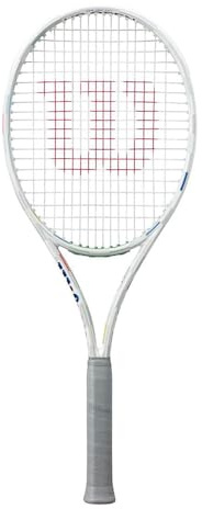 Wilson Shift 99 V1 Us Open 2025 Tennisschläger weiß-orange unbesaitet 300g L2 NEU