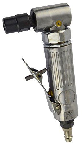 Angle Head Air Die Grinder 1/4 Inlet Burr De Rusting Buffer Porting AT232