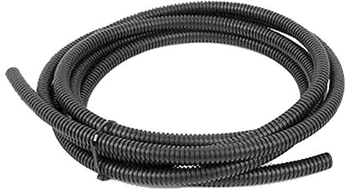 Supmico Black 10mm Width Split Loom Wire Flexible Tubing Conduit Hose Cover Car Cable Audio 15M Length