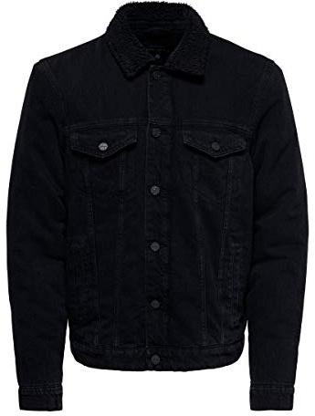 Only & Sons Veste en Jean Homme