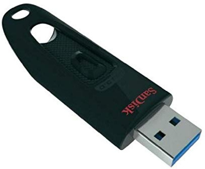 SanDisk Ultra USB flash drive 64 GB USB Type-A 3.2 Gen 1 (3.1 Gen 1) Black