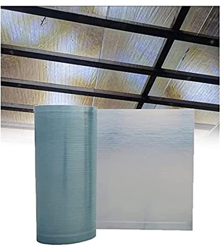 GOCHUSX Polycarbonat Clear Sheet, Baldachin Markise Panel, Allwetter Garten Und Gewächshaus Abdeckung, Einfach Zu Biegen (Farbe : Clear-0.8mm, Größe : 1x2m)