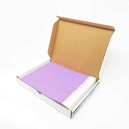 ID&C 1000-Pack Lilac Tyvek Wristbands – Durable, Waterproof, Tamper-Proof Bands for Crowd Control & Events