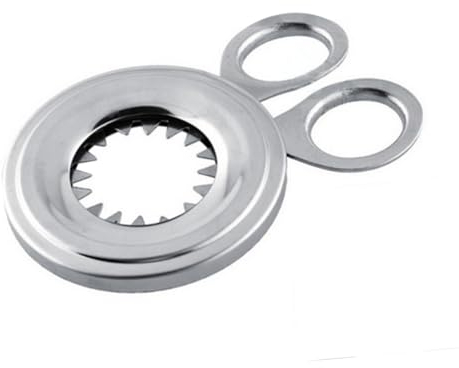 OUNONA Stainless Steel Egg Topper Cutter Egg Scissor for Kitchen Gadget Pickling Cutting Tool
