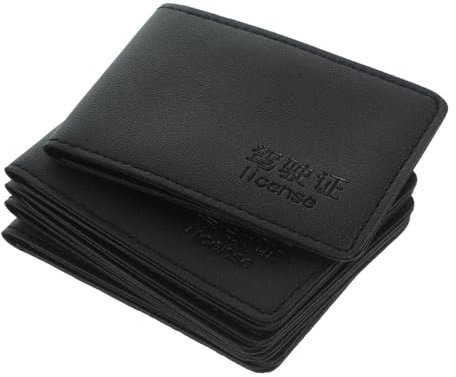 TEHAUX 10pcs Car Card Holder Driving Licence Container Credit Card Holder Driver's License Wallet