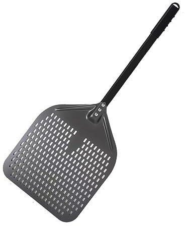 Pala per pizza antiaderente da 35,5 cm con manico corto pala perforata per forno per girare utensili da cucina per grandi pizze Colore: 91 cm