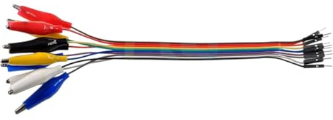 20cm Male20cm 30cm 10pin Double-end Alligator Clips Wire Jump Male Female Crocodile Clip Test Lead Jumper Line Cable DIY New 2025 High for Reliable Electronic Component