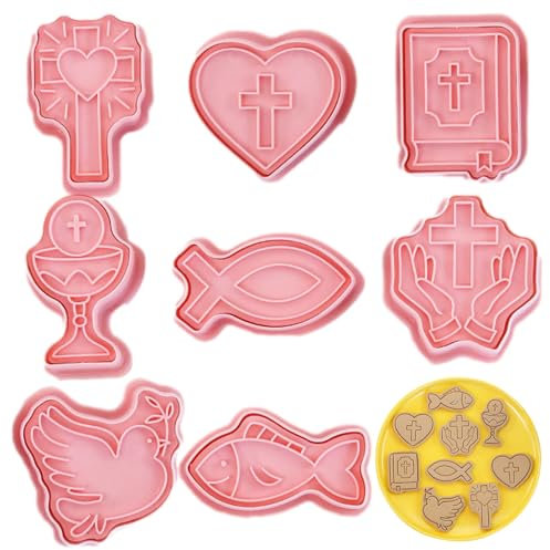 Juego De Galletas De La Santa Comunión | Para Galletas De Copa De Estilo