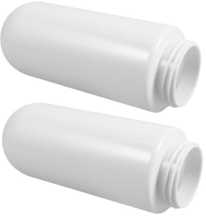 Ipetboom 2pezzi Paralume in Acrilico Bianco Per Lampada Da Giardino Coprilampada Vite Per Sentiero Cortile Lampada Sospensione Camera Da Letto e Facile Da Installare