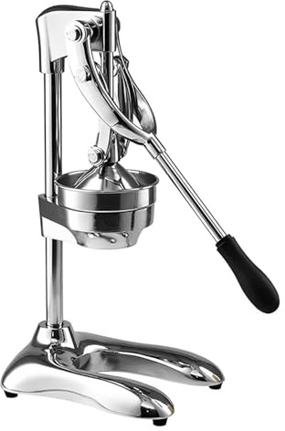 Spremiagrumi manuale, in acciaio inox, resistente, per uso domestico e ristorante