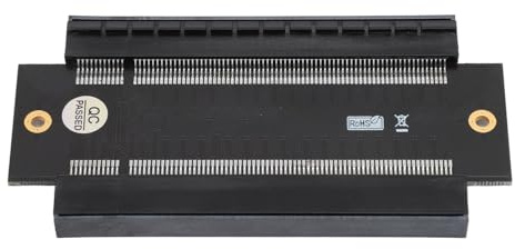 Adaptador Elevador PCIe 16X Hembra a Hembra Compacto | PCB duradero, conectores chapados en oro, extensión para tarjeta gráfica, chasis pequeño 1U 2U, PCIe 3.0