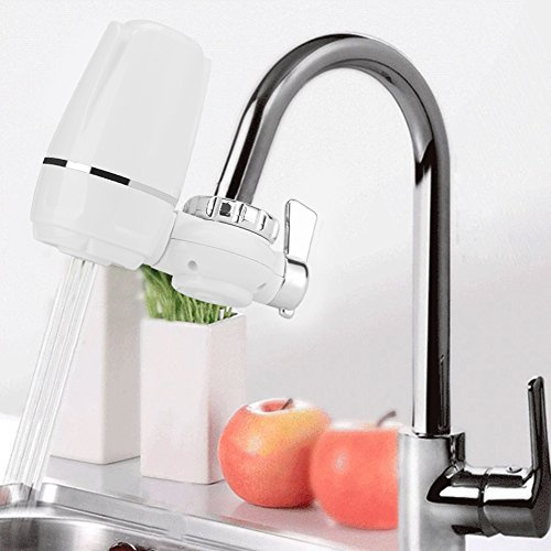 Filtre à Eau Du Robinet En ABS Et Céramique ificateur D’eau Pour Robinet Installation Facile Système De Filtration Pour Cuisine Et Toilette Design élég Action ide Eau Potable e