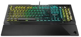 Roccat Vulcan Pro (FR Layout) - Clavier de jeu optique RGB, rétroéclairage AIMO LED touche par touche, interrupteurs optiques Titan Switch Linear