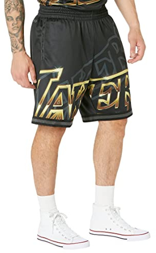 Mitchell & Ness NBA Big Face 4.0 Fashion Short - Los Angeles Lakers, XL