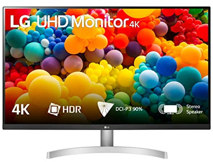 LG 32UN500-W Monitor LED 31.5 3840 x 2160 4K 60 Hz VA 4ms