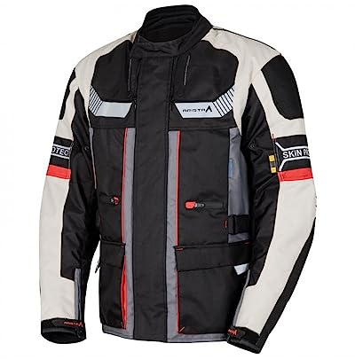 ARISTA CHAQUETA DE MOTO BLACK AVENTURA
