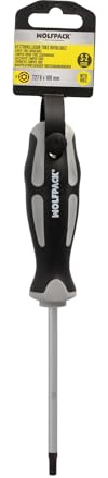 WOLFPACK LINEA PROFESIONAL Torx-skruvmejsel stål S2 handtag TPR Bimaterial T27 Ø 6,0 x 100 mm