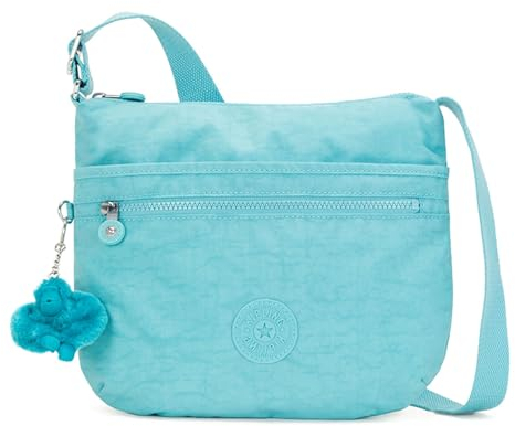 Kipling ARTO Mittelgroße Umhängetasche, Deepest Aqua (Blau)