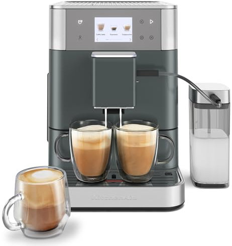 KitchenAid KF7 KES8557 Vollautomatische Espressomaschine, 2 Tassen, Wacholder
