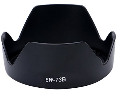 EW-73B Paraluce per obiettivo fotocamera EF-S 18-135mm F3.5-5.6 IS Copertura di protezione calda Adattatore convertitore obiettivo fotocamera digitale Adattatore Tappo posteriore Supporto per