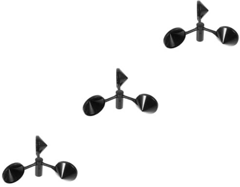 OFFSCH 3St Anemometer-Windbecher Windgeschwindigkeitspokal Richtung Windmessteil Thermostat Luftströmungsbechersensor wetterstation swor Klimaanlage Windmesser-Tool Windmesser Sensor Abs