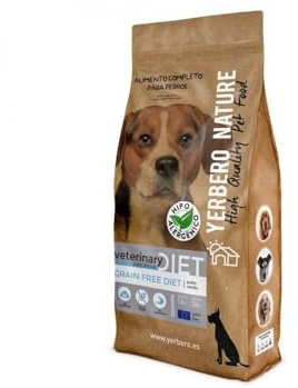 Yerbero Nature Pienso para Perros Grain Free Vet Diet con Pollo y Cerdo Ibérico 10kg - Comida Perros Hipoalergénico sin Cereales de Alta Digestibilidad con Probióticos Vitaminas Minerales Omega3