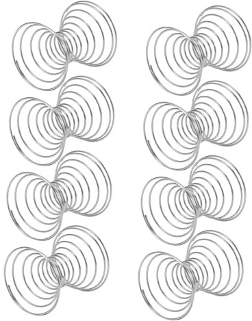 VICASKY Protein Powder Shaker Balls Stainless Steel Spring Mixing Balls for Kitchen Utensils Tea Stirring 10 Pieces for Beverage Mixer