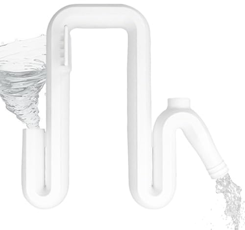 Rain Barrel Water Overflow Hose | Rain Barrel Overflow System for Garden | Divert Rainwater Away Easy Install Accessory for Homeowners Gardeners Landscape Architects