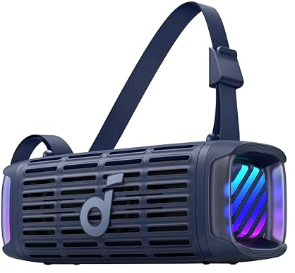 soundcore Boom 3i by Anker bluetooth speaker, Rugged Outdoor Speakers, IP68 Waterproof, Floating Playback, Saltwater Resistant, 50W Portable Speaker, Bluetooth 5.3, 16-Hour Playtime(Renewed)