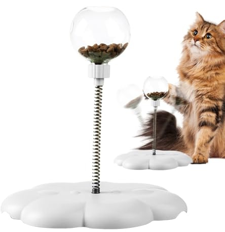 Générique Interaktives Futterspiel für Katzen – interaktives Futter für Katzen, Spielzeug zum Necken für Kätzchen | Spiel für den Innen- und Außenbereich für die Entwicklung der Beruhigung
