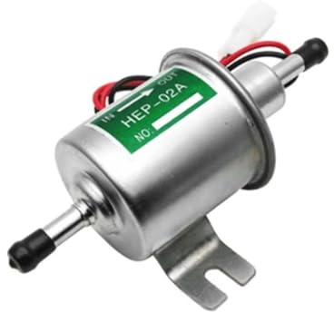 Motorrad-Benzinpumpe Für Vergaser Motorrad ATV 12V Elektrische Kraftstoffpumpe HEP-02A 8mm Rohre Auto Boot Diessel Niederdruck Kraftstoff Pumpen