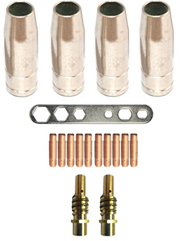 Verschleissteile Set MB15/150 M6 0,8 Stromdüse, Gasdüse, Düsenstock MIG/MAG