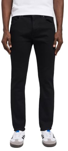 Lee Luke, Jeans Hombre, Clean Black, 44W / 32L