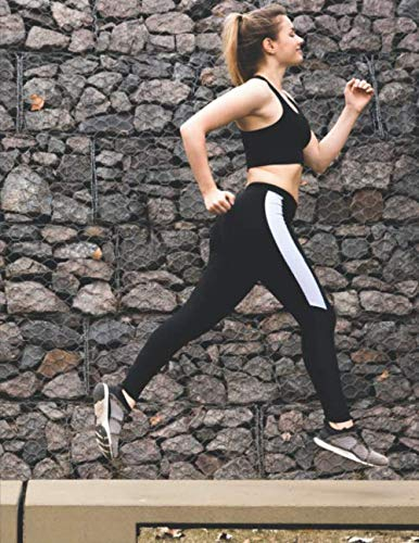 Leichtathletik Trainingsbuch: Tagebuch für alle Leichtathleten und Sportler ♦ Trainingsjournal für über 100 Einträge ♦ A4+ Format ♦ Motiv: Sprint 4
