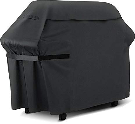 YCDZ Barbecue Haube, schweres Oxford Tuch wasserdicht und staubdicht, reißfest, UV-beständig und Wasser (58 Zoll / 147 cm), schwarz (170 x 61 x 117cm)