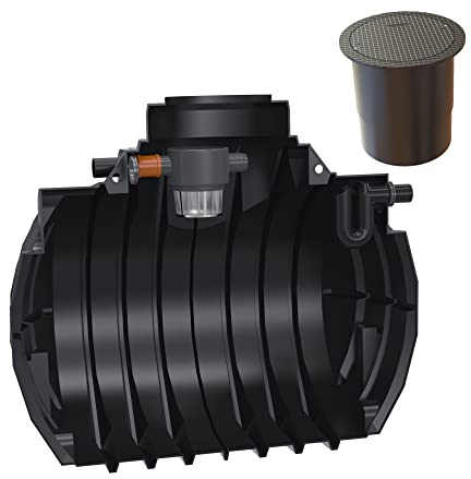 Atlantis Zisterne Regenwassertank 4000 L (4000 L Gartenset PKW-befahrbar)