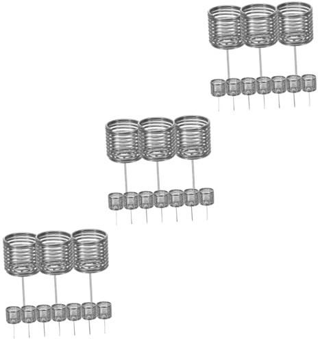 Toddmomy 30pièces Bacs à Engrais Acier Inoxydable Pour Bonsai De Accessoire De Jardinage Pratique Et Réutilisable Prévention Perte Engrais