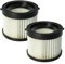 vhbw Filterset 2X Staubsaugerfilter kompatibel mit Milwaukee M18 CV-0, M18 CV Staubsauger - HEPA Filter Allergiefilter