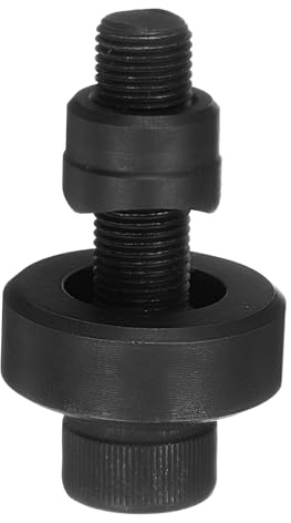QUARKZMAN Blechlochstanze 16mm aus Lagerstahl präziser Schnitt manuelle Durchschlagwerkzeug-Set für Metallblech, Spüle, Edelstahl, Schwarz