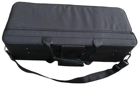 Baoblaze Altsaxophon-Etui, Saxophon-Aufbewahrungstasche, verstellbarer Riemen, Gepäck, Hartschalentasche, Rucksack, Altsaxophon-Gigbag, Saxophon-Tragetasche