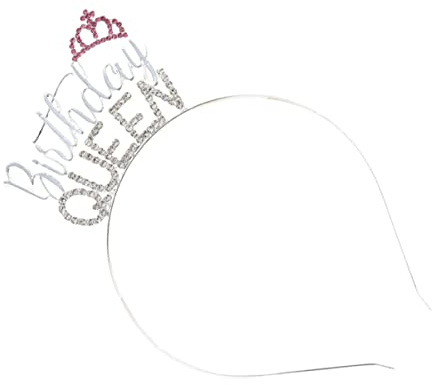 Beaupretty elegante accessorio per costumi acconciature adorabili accessori per feste compleanno coroncina compleanno coroncine accessorio per forniture per feste