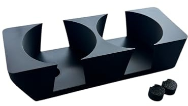 For BMW Z3/E36 Cup Holder Insert, Double Drinks Holder for 330ml Cans, Custom Fit Ashtray Replacement, Black
