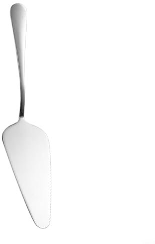 Paletta per torte in acciaio inox con bordo seghettato per pizza e pasticceria, strumento per servire dolci