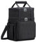 Insulated Lunch Bag & Box, Double Deck Reusable Lunch Bag, Expandable Lunch Tote Bag, with Shoulder Strap, Water Resistant and Adjustable, 26x22x26cm, for Outdoor, Picnic, Work, Men