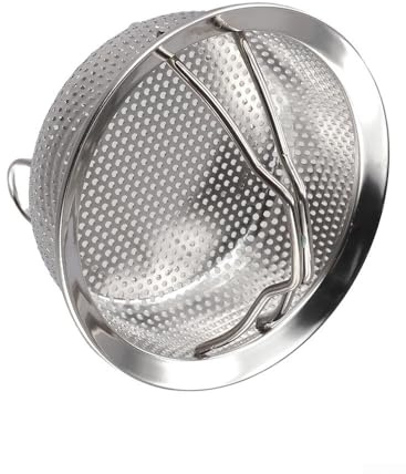 304 Stainless Steel For Steamer Insert for Use with For Steam Baskets and Cooking Pots, Compatible with Pressure Cookers for Balanced and Efficient Food For Steaming (S)